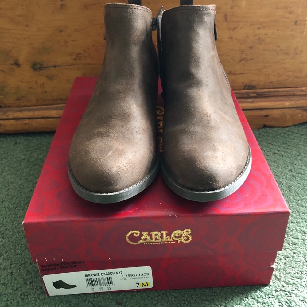 NWT Carlos booties